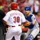 Image for article titled Reds' Jason Bourgeois Forgets Infield Fly Rule, Strolls Into Double Play